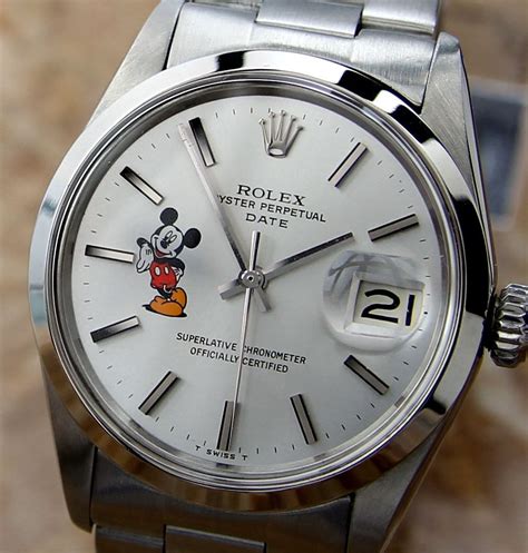 disney rolex watch.